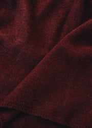 Cash-Ca Oversized Soft Crew Neck in Fig