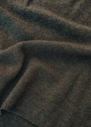 Cash-Ca Oversized Soft Crew Neck in Olive