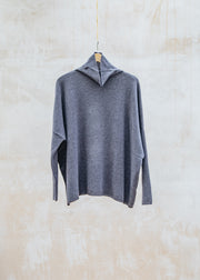 Eribé Oversized Soft Sweater in Damson