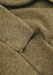 Cash-Ca Oversized Soft Sweater in Olive