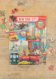 Cavallini & Co. New York City Mini Puzzle, 240 pieces