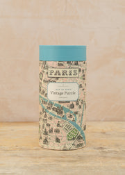 Cavallini & Co. Paris Map Puzzle, 1000 pieces