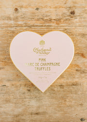 Charbonnel et Walker Pink Marc de Champagne Chocolate Truffles in Heart, 200g