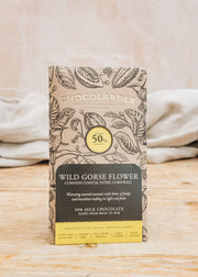 Chocolarder Wild Gorse Flower Milk Chocolate Bar