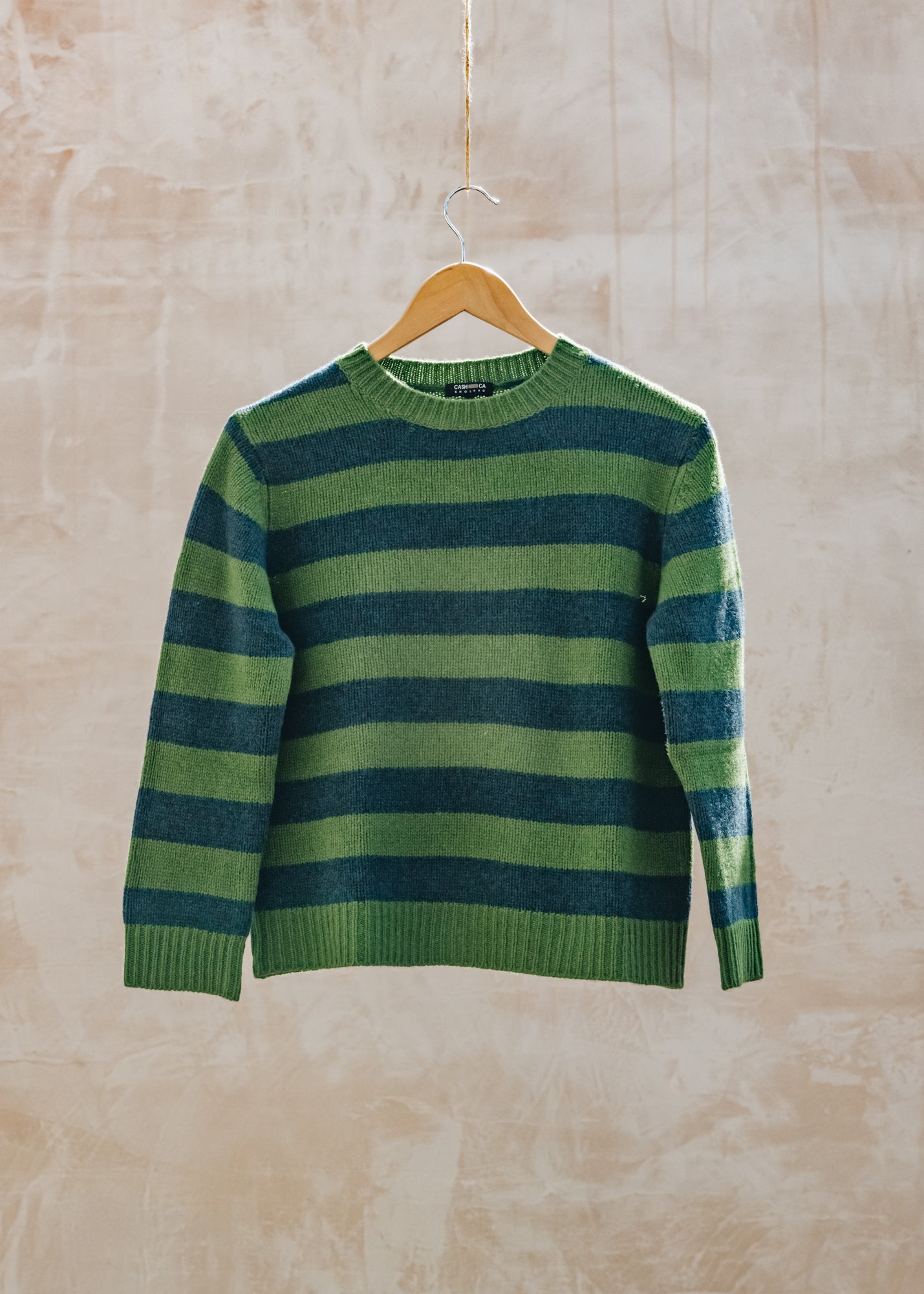 Striped crew neck jumper discount
