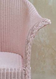 Lloyd Loom Classic Armchair in Old Pink