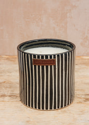 Côté Bougie Large Zébré Candle in Marjorelle Mandarin