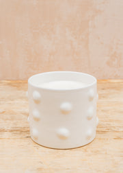 Côté Bougie Medium Itto White Candle in Place des Épices