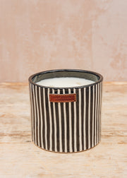 Côté Bougie Medium Zébré Candle in Marjorelle Mandarin