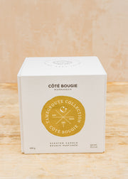 Côté Bougie Medium Yellow Tamegroute Candle in Orange Blossom