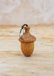 Creamore Mill Oak Acorn Key Ring