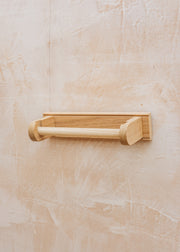 Creamore Mill Natural Oak Kitchen Roll Holder