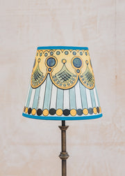 Cressida Bell Slender Hand Painted Lampshade in Marquee Yellow