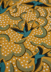 Cressida Bell Tea Tray in Bluebirds