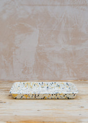 Crow Canyon Small Catalina Rectangular Tray in Pink Sunset