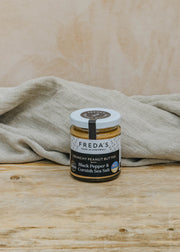 Freda's Crunchy Peanut Butter with Black Pepper and Cornish Sea Salt