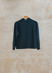 Cut Loose Crimped Mock Neck Top in Etan