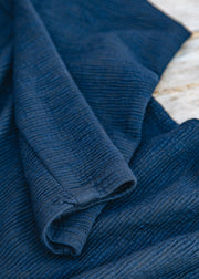 Cut Loose Cropped Crimped Sweatshirt in Etan