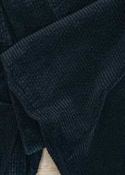 Cut Loose Easy Crop Lux Cord Pant in Black