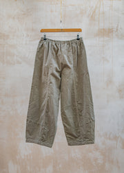 Cut Loose Lantern Mini Cord Pant in Lentil