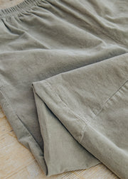 Cut Loose Lantern Mini Cord Pant in Lentil