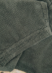 Cut Loose Lux Cord Lantern Pant in Kelp