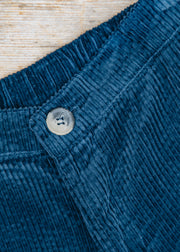 Cut Loose Lux Cord Wide Leg Zip Pant in Etan