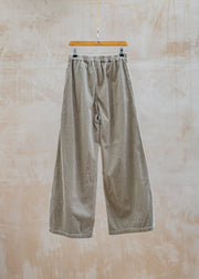 Cut Loose Lux Cord Wide Leg Zip Pant in Lentil