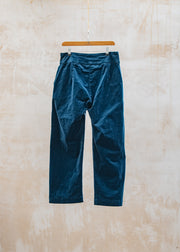 Cut Loose Mini Cord Button Trouser in Etan