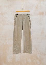 Cut Loose Mini Cord Button Trouser in Lentil