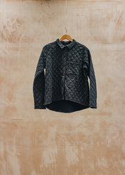 Cut Loose Quilted Parachute Crop Jacket in Etan