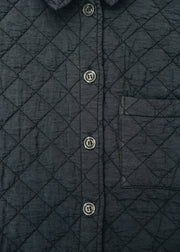 Cut Loose Quilted Parachute Crop Jacket in Etan