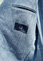 Kenny Ryder Dunhill Wool/Cashmere Herringbone Blazer - M