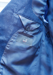 Kenny Ryder Dunhill Fine Cotton Corduroy Navy Blazer - M