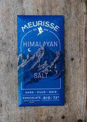 Meurisse Meurisse Dark Chocolate Bar with Himalayan Salt