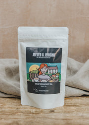 Jeeves & Jericho Decaf Black Breakfast Tea, 15 Fuso Pyramid Pouch