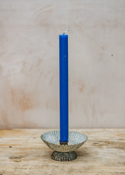 True Grace Dinner Candle in Navy