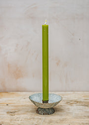 True Grace Dinner Candle in Leaf Green