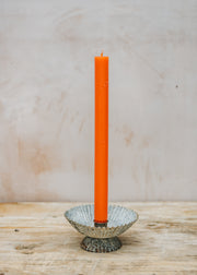 True Grace Dinner Candle in Tangerine