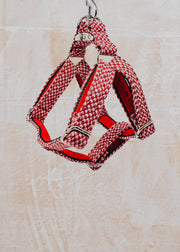 Stocky & Dee Dog Harness in Rosehip and Dove