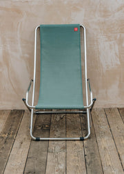 Fiam Spa Dondolina Oscillating Aluminium Chair in Sage Green