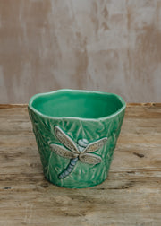 Bordallo Pinheiro Bordhallo Pinheiro Dragonfly Vase/Pot Cover