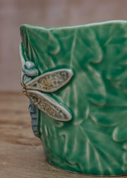 Bordallo Pinheiro Bordhallo Pinheiro Dragonfly Vase/Pot Cover
