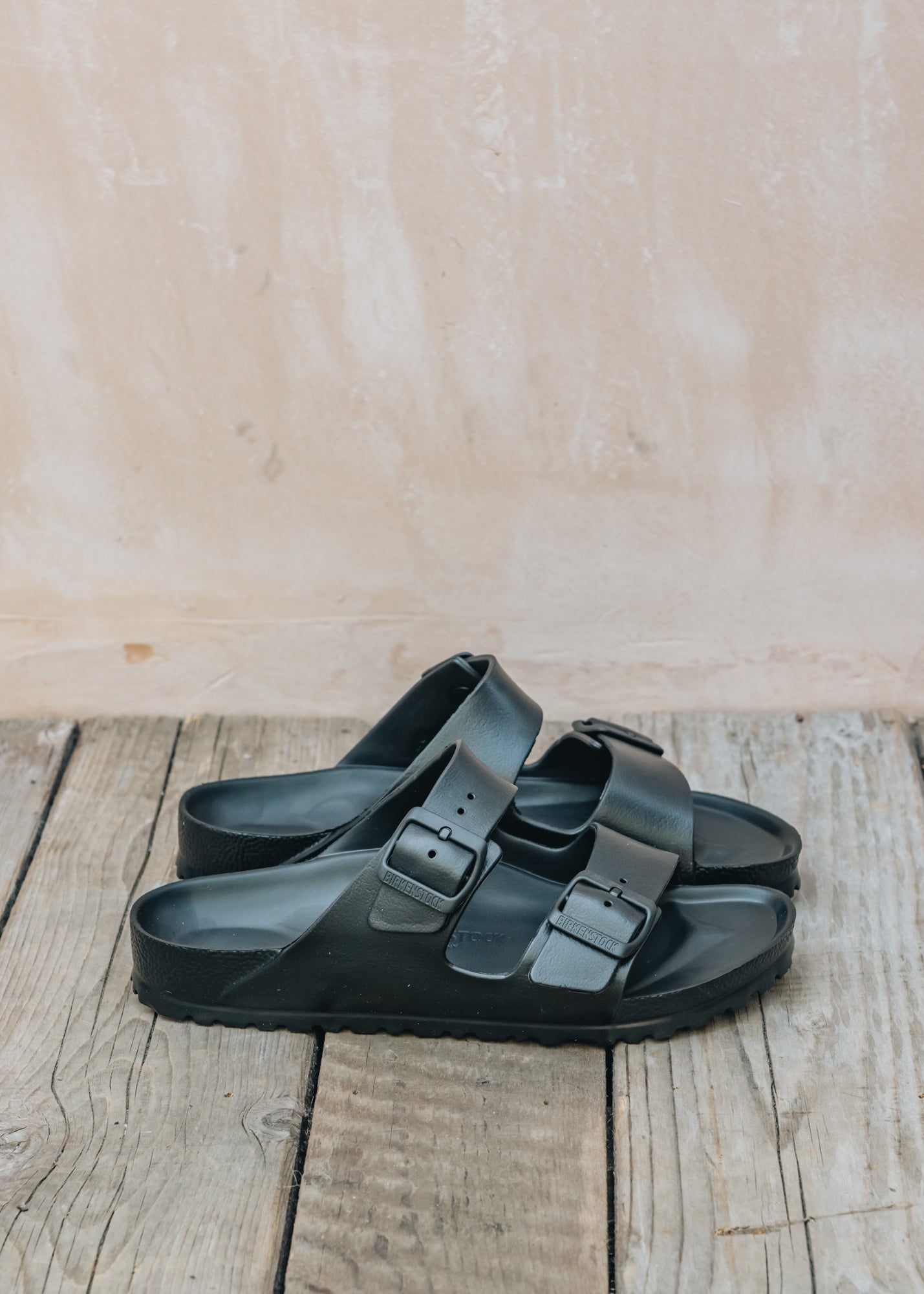 Birkenstock Arizona Narrow EVA Sandals in Black
