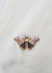 Trovelore Emperor Mopane Moth Brooch