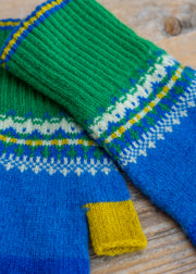 Eribé Alloa Fingerless Gloves in Luscious