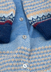 Eribé Alpine Cardigan in Blue Morning
