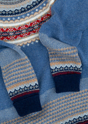 Eribé Alpine Sweater in Blue Morning