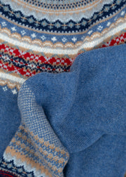 Eribé Alpine Sweater in Blue Morning