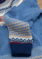 Eribé Alpine Sweater in Blue Morning
